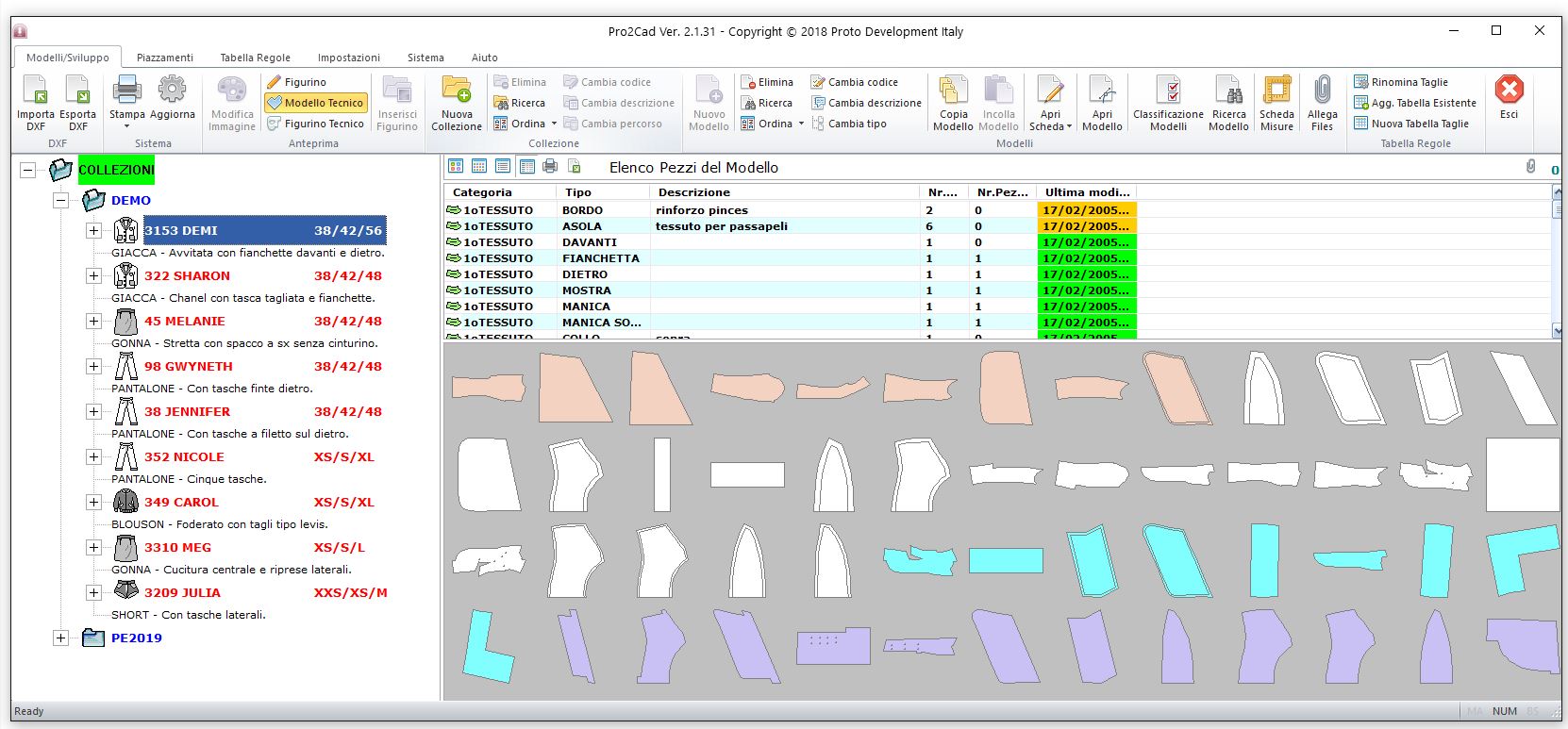 Pro2cad Programma Di Moda Per Abbigliamento